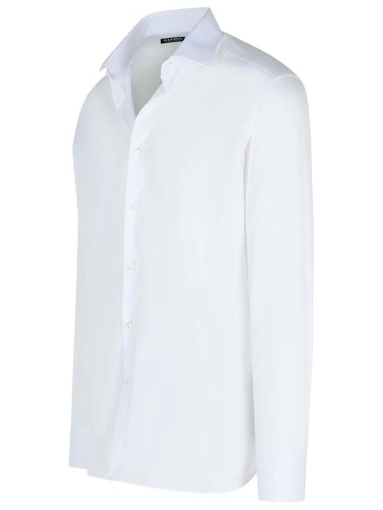 25FW 에르메네질도제냐 긴팔 셔츠 R201063A2 9MS0MT100G WHITE - ERMENEGILDO ZEGNA