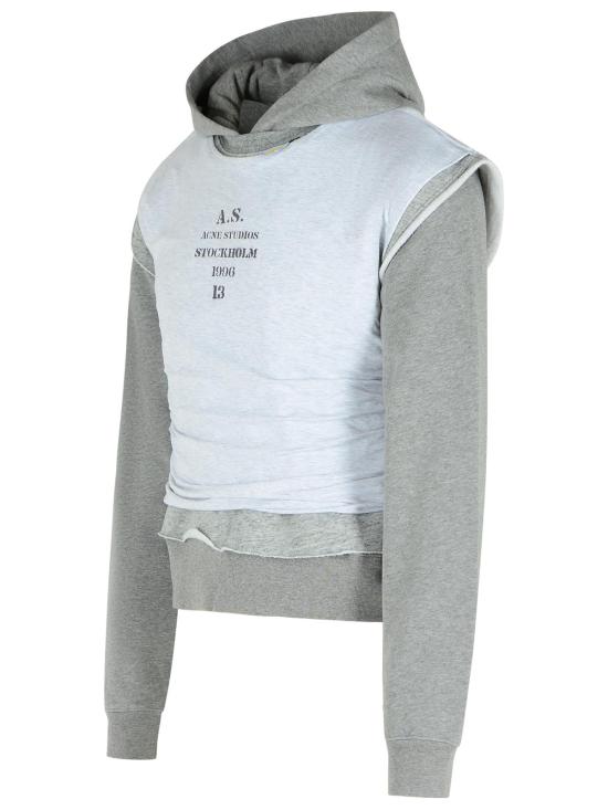 25FW 아크네 스튜디오 긴팔 티셔츠 BI0216990 Grey - ACNE STUDIOS