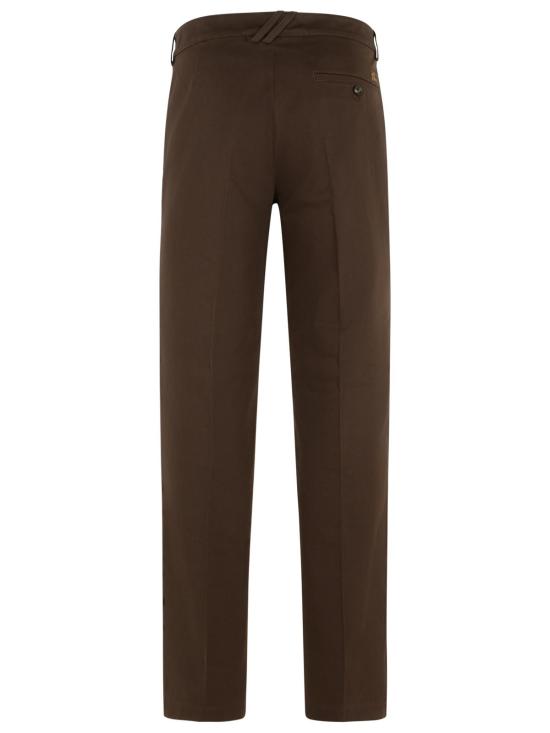 25FW 버버리 코튼 치노 팬츠 8115268A1491 Brown - BURBERRY