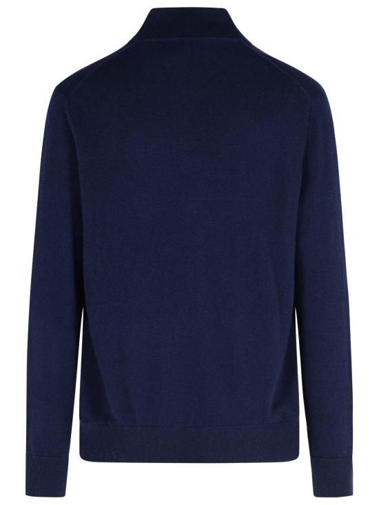 25FW 폴로 랄프로렌 로고 자수 지퍼 가디건 710974149001 Navy - POLO RALPH LAUREN