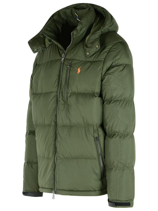 25FW 폴로 랄프로렌 고햄 다운 재킷  710968278002 Green - POLO RALPH LAUREN