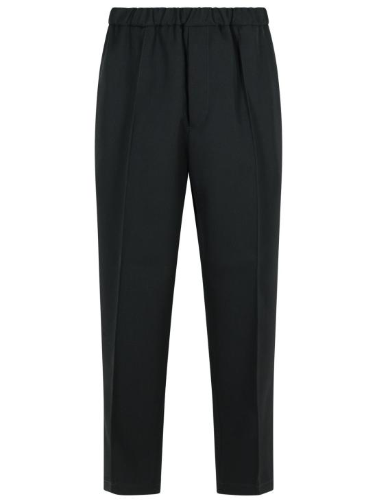 25FW 질샌더 스트레이트 팬츠 J21KA0012 J40002001 Black