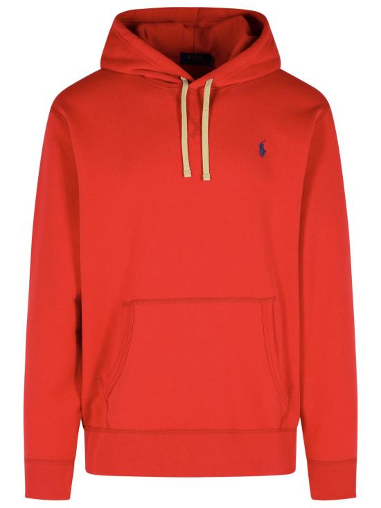 25FW 폴로 랄프로렌 포니 자수 플리스 후드 티셔츠 710766778102 Red