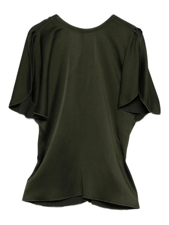 25FW 빅토리아 베컴 탑 1425WTP006579ADARK OLIVE Green