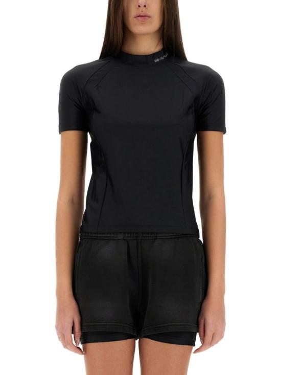 25SS 티바이알렉산더왕 반팔 티셔츠 4CC1251533 001 Black