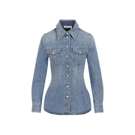  끌로에 데님 자켓 CHC24SDH01159 Blue