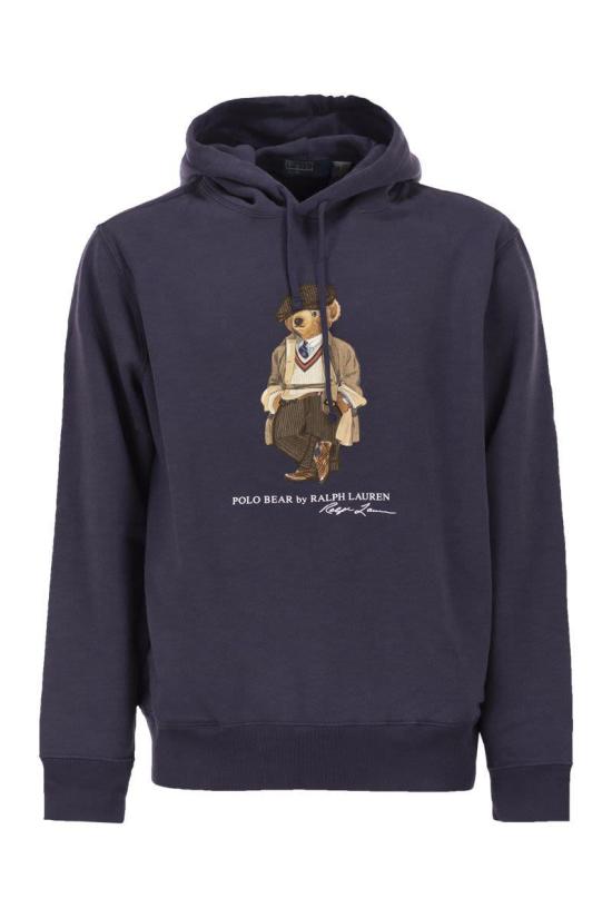 25FW 폴로 랄프로렌 후드 티셔츠 710980314 001 BLUE