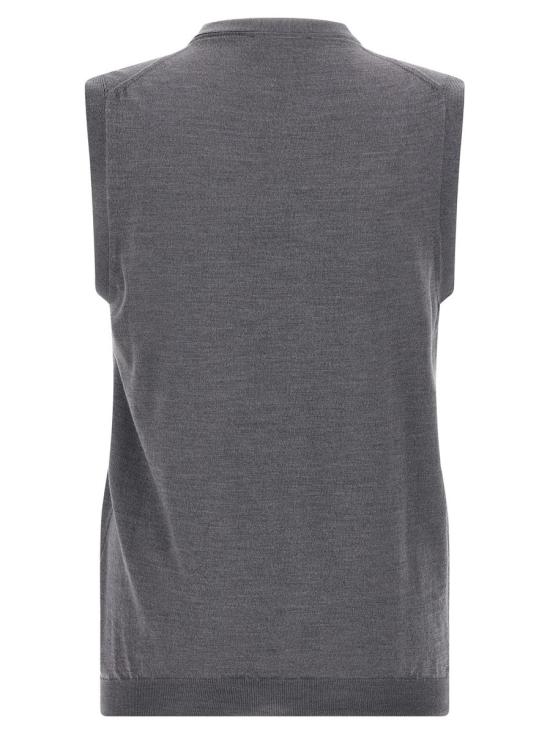  자노네 니트 베스트 811946Z0290N7284 GRAY - ZANONE