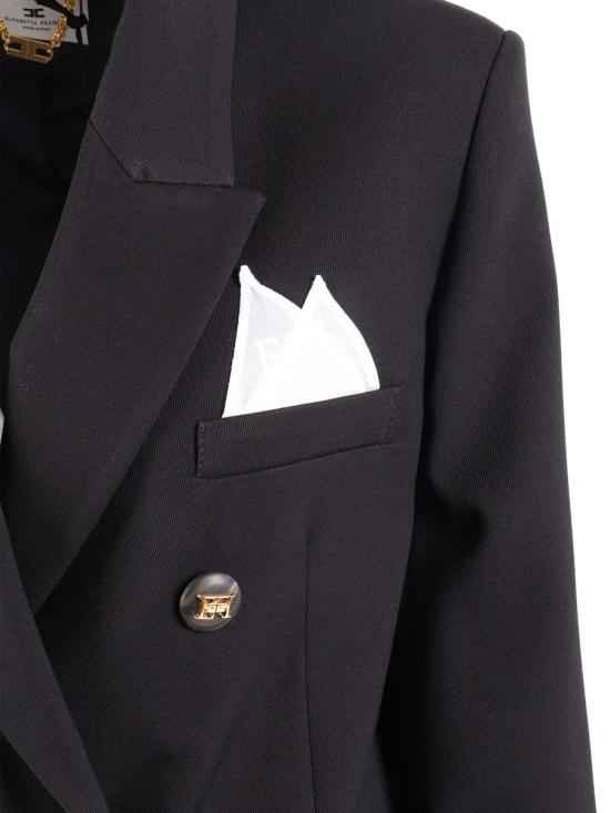 25FW 엘리자베타프랜치 자켓 GI16156E2 110 238395 Black - ELISABETTA FRANCHI