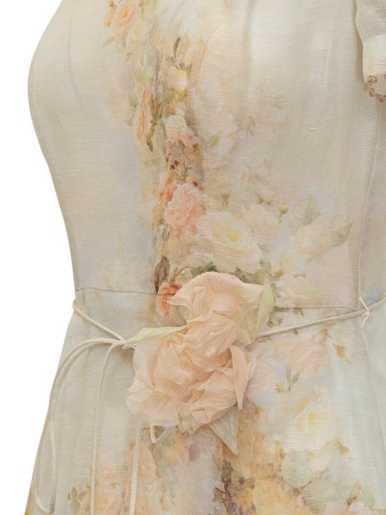 25FW 짐머만 롱 원피스 5170DF252 RARB Beige - ZIMMERMANN