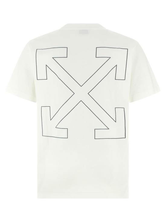  오프화이트 반팔 티셔츠 OMAA027F25JER00901100110 WHITE - OFF WHITE