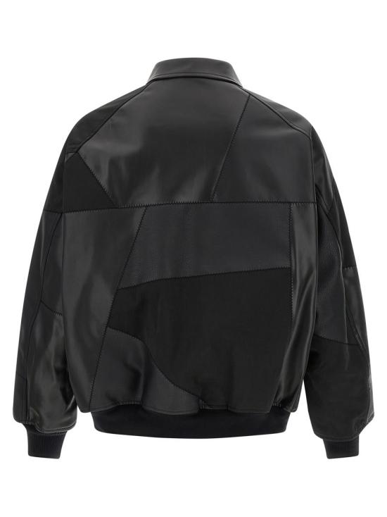 25FW 꼼데가르송 가죽 자켓 HPJ0111 Black - COMME DES GARCONS