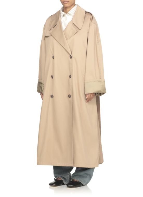 25FW MM6 메종마르지엘라 트렌치 코트 S52AH0081M35368115 Beige - MM6 MAISON MARGIELA