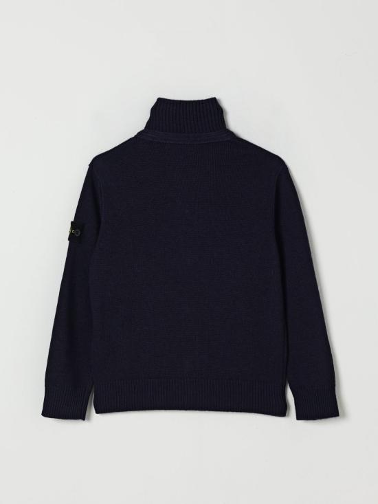 25FW [키즈] 스톤 아일랜드 풀오버 5100003S00M1 V0020 Blue - STONE ISLAND