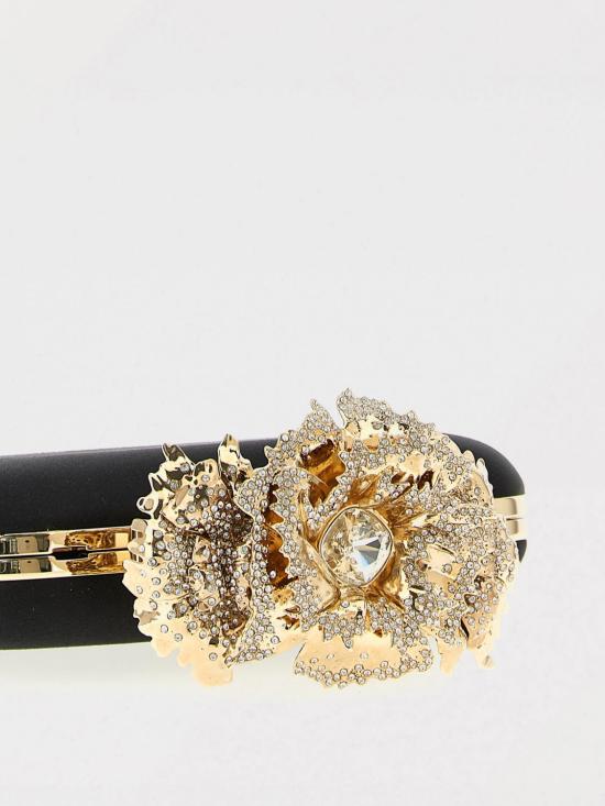 25FW 알렉산더 맥퀸 8456481HBC3 1000 Black - ALEXANDER MCQUEEN