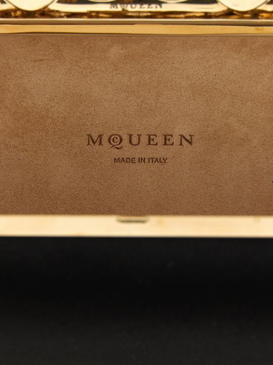 25FW 알렉산더 맥퀸 8456481HBC3 1000 Black - ALEXANDER MCQUEEN