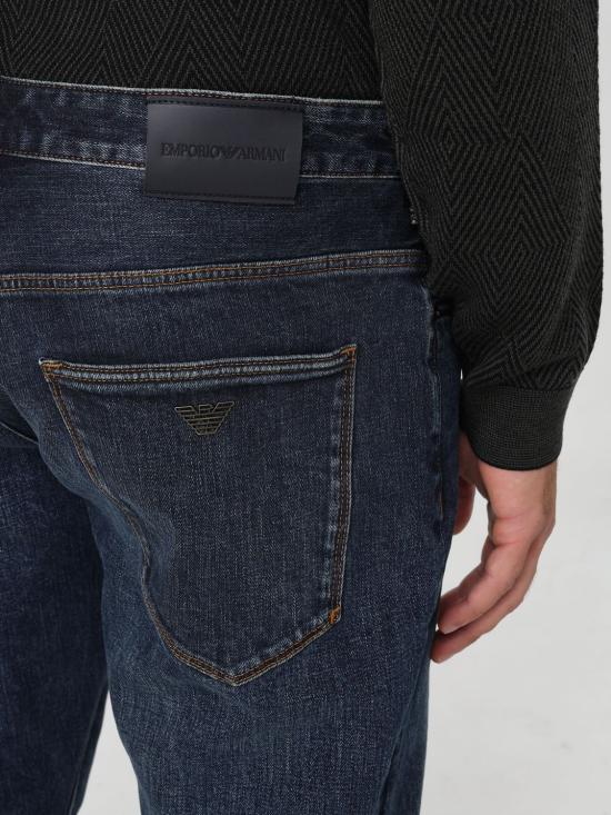 25FW 엠포리오 아르마니 데님 팬츠 EM000121AF17486 MB001 Blue - EMPORIO ARMANI