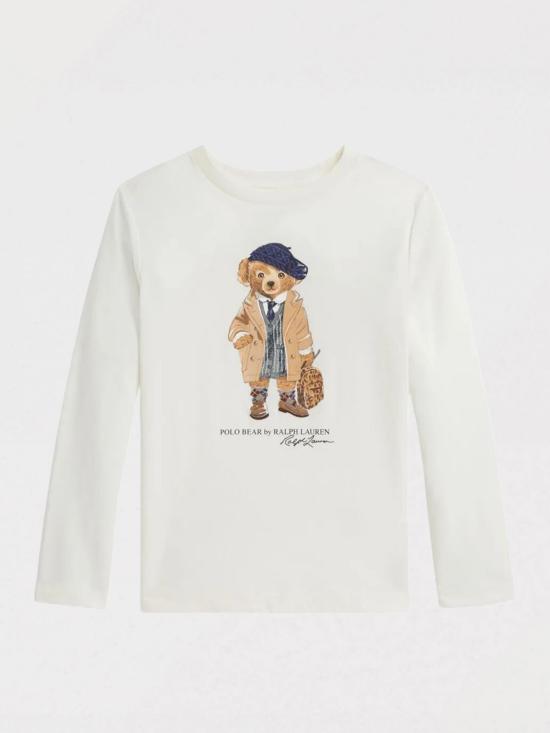 25FW [키즈] 폴로 랄프로렌 티셔츠 312979034 001 White