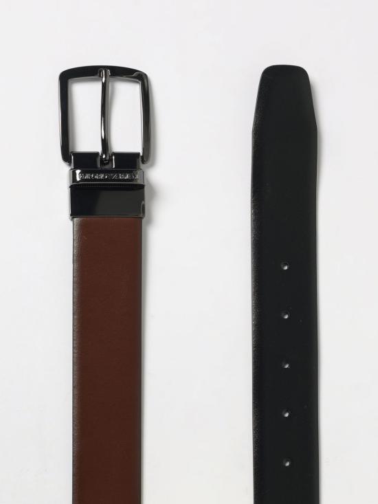 25FW 엠포리오 아르마니 벨트 Y4S576Y748I 88213 Dark - EMPORIO ARMANI