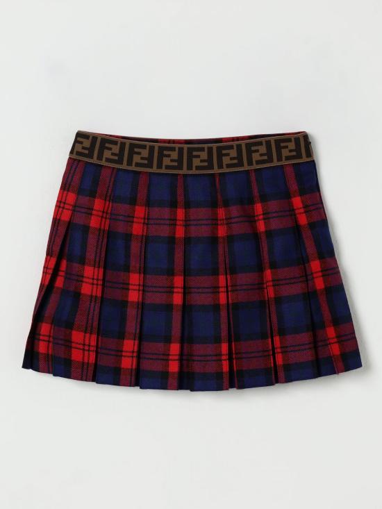 25FW [키즈] 펜디 스커트 JFE182AUKJ F1SAX Red