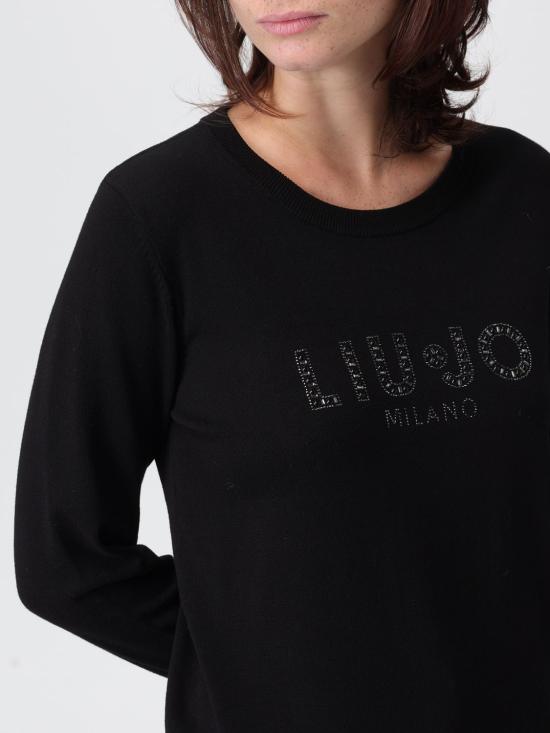 25FW 리우조 스웨터 TF5248MS63L 22222 Black - LIU JO