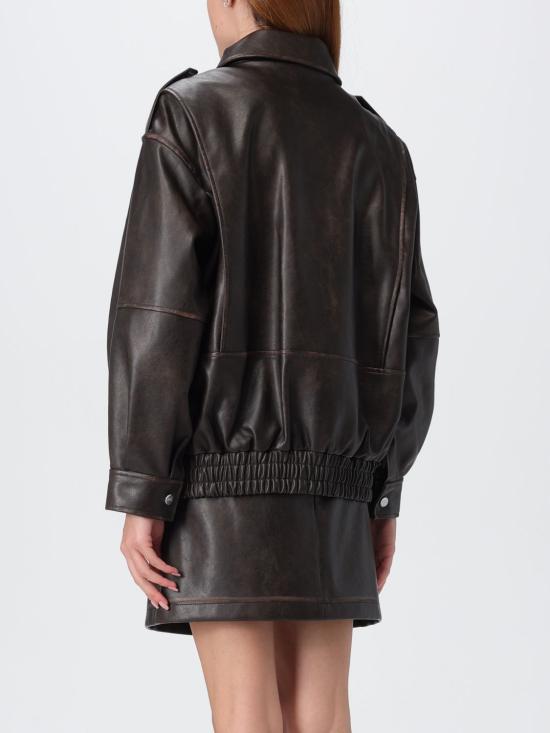 25FW 리우조 자켓 MF5097E1051 X0558 Brown - LIU JO