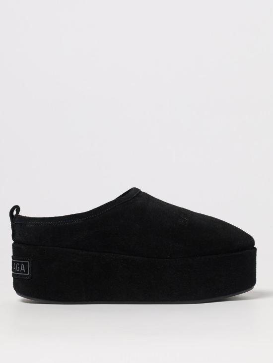 25FW 발렌시아가 알래스카 소프트 플랫폼 뮬 825258WBFC1 1000 Black