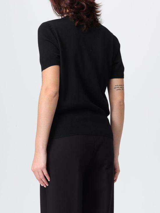 25FW 리우조 터틀넥 CF5040MA82O 22222 Black - LIU JO