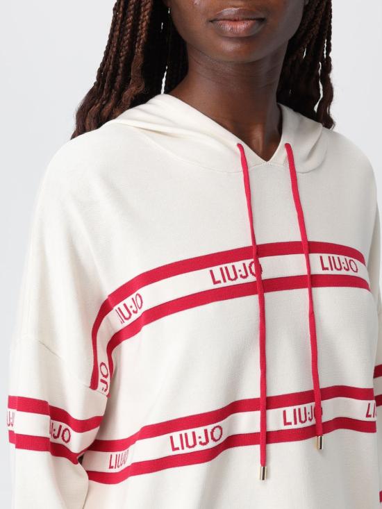 25FW 리우조 스웨터 TF5216MS63L C3752 White - LIU JO