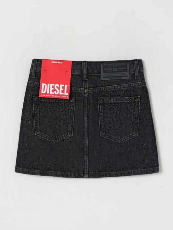 25FW [키즈] 디젤 스커트 J00958KXBPW K02 Black - DIESEL