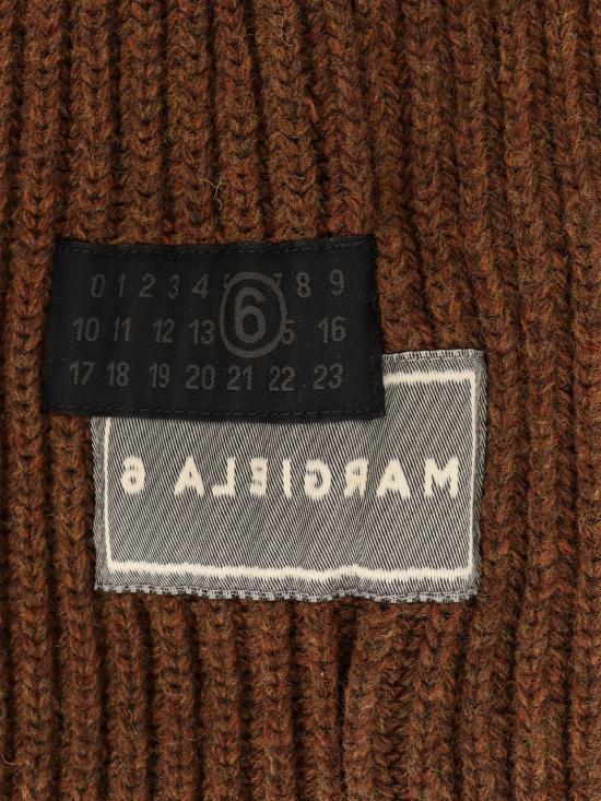 25FW MM6 메종마르지엘라 머플러/스카프 S52TB0008M13138 142M Brown - MM6 MAISON MARGIELA