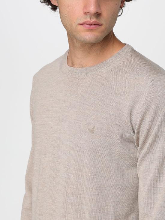 25FW 브룩스 필드 스웨터 203E P001 V0069 Sand - BROOKSFIELD