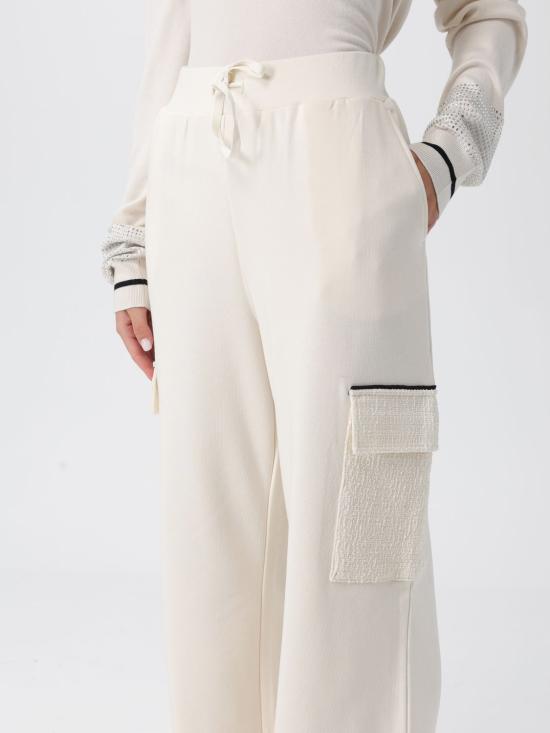 25FW 리우조 트레이닝/조거 팬츠 TF5159FS321 B2565 White - LIU JO