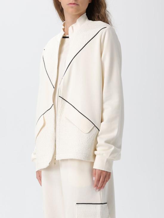 25FW 리우조 트레이닝 상의 TF5156FS321 B2565 White - LIU JO