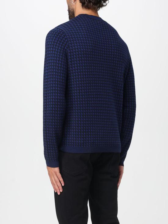 25FW 엠포리오 아르마니 스웨터 EM001989AF14199 FB066 Blue - EMPORIO ARMANI