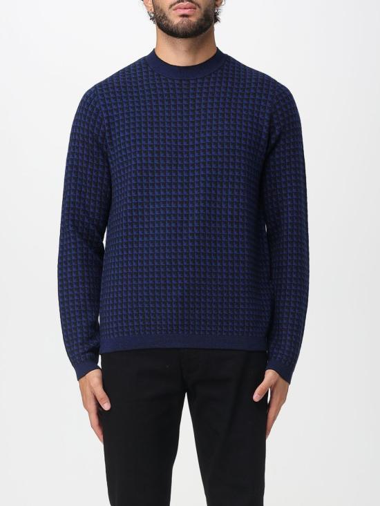 25FW 엠포리오 아르마니 스웨터 EM001989AF14199 FB066 Blue