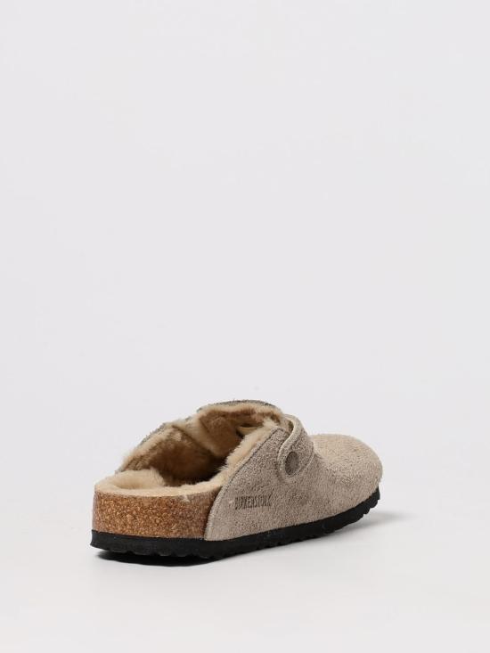 25FW 버켄스탁 보스턴 시어링 스웨이드 레더 뮬  1028299 Dove Grey - BIRKENSTOCK