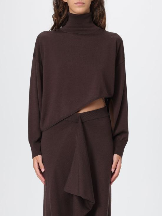 25FW 리비아나 콘티 터틀넥 L5WA12 W18 0 Brown