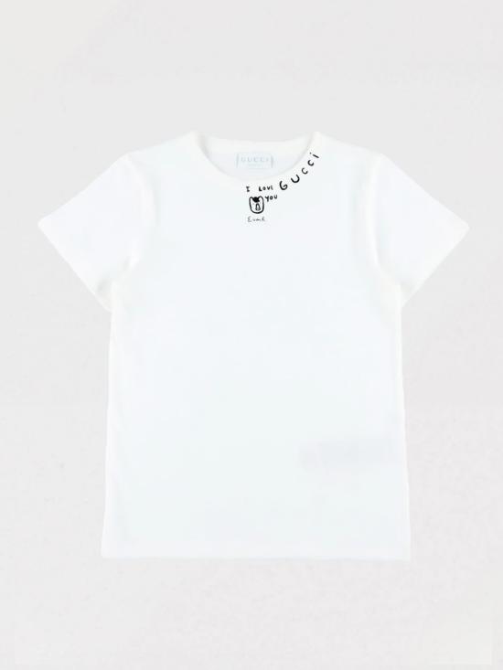 25FW [키즈] 구찌 티셔츠 547559XJHFC 9214 White