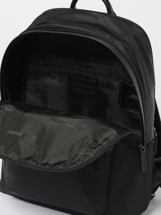25FW 엠포리오 아르마니 백팩 EM001795AF13454 UC001 Black - EMPORIO ARMANI