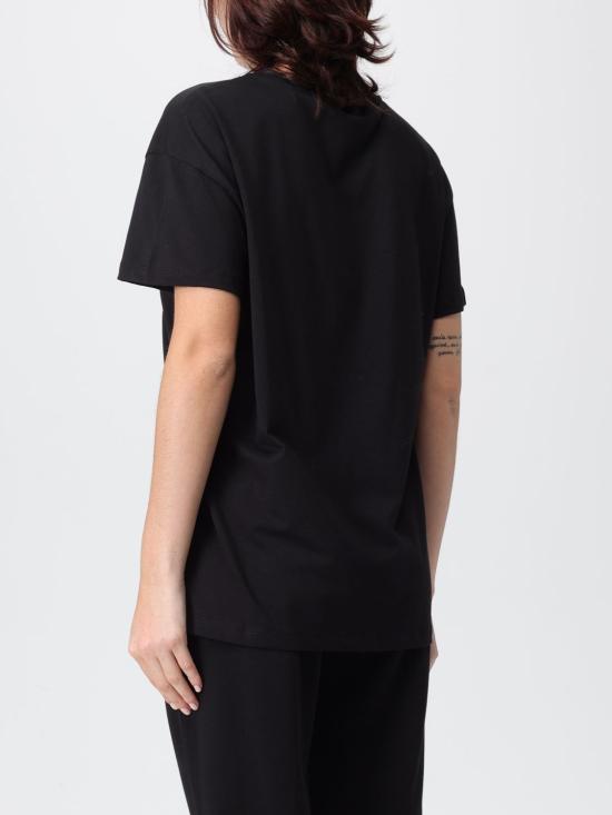 25FW 리우조 반팔 티셔츠 TF5281JS923 U9397 Black - LIU JO