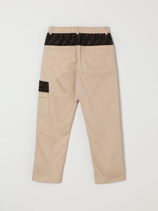 25FW [키즈] 펜디 스트레이트 팬츠 JMF545AS5Y F1P2N Violet - FENDI