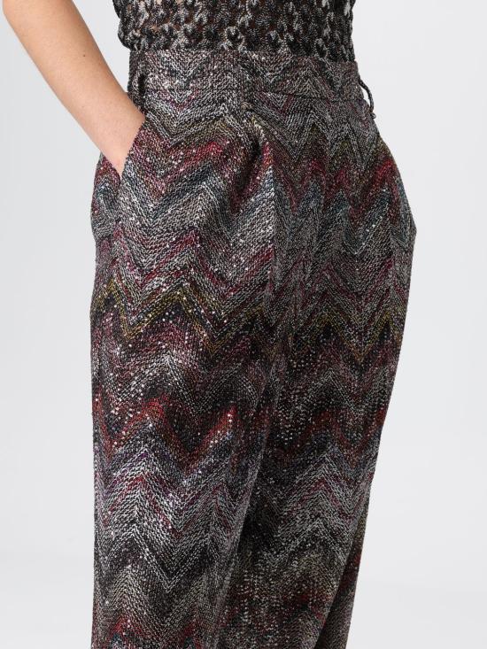 25FW 미소니 팔라초 팬츠 DS25WI0KBC005G S01HU Multicolor - MISSONI