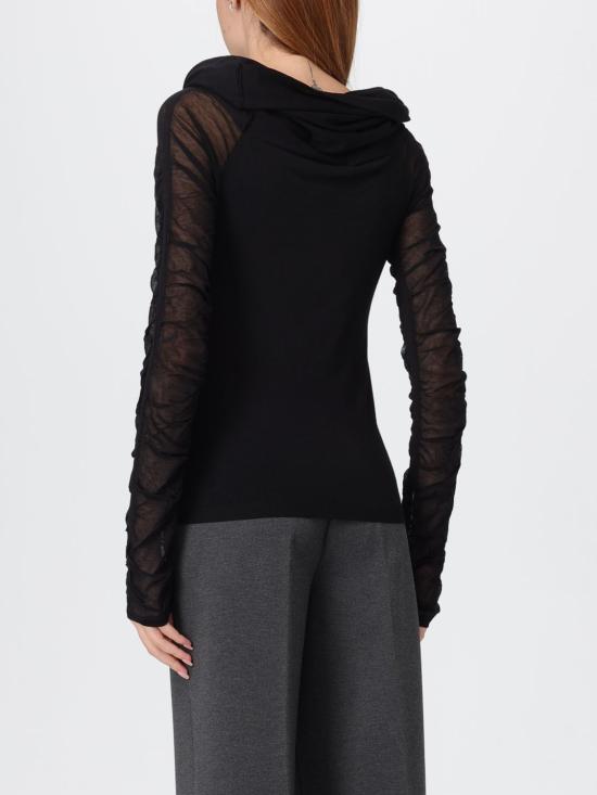 25FW 리우조 스웨터 CF5033MS99E 22222 Black - LIU JO