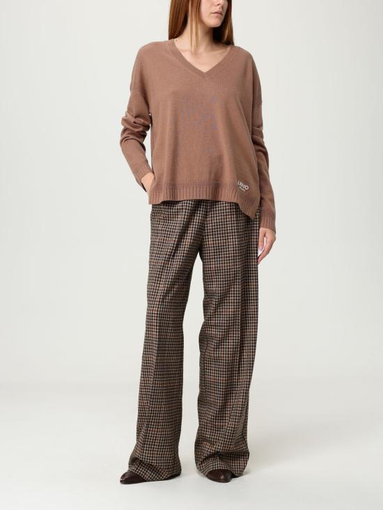 25FW 리우조 스트레이트 팬츠 MF5349T4335 P9002 Brown - LIU JO