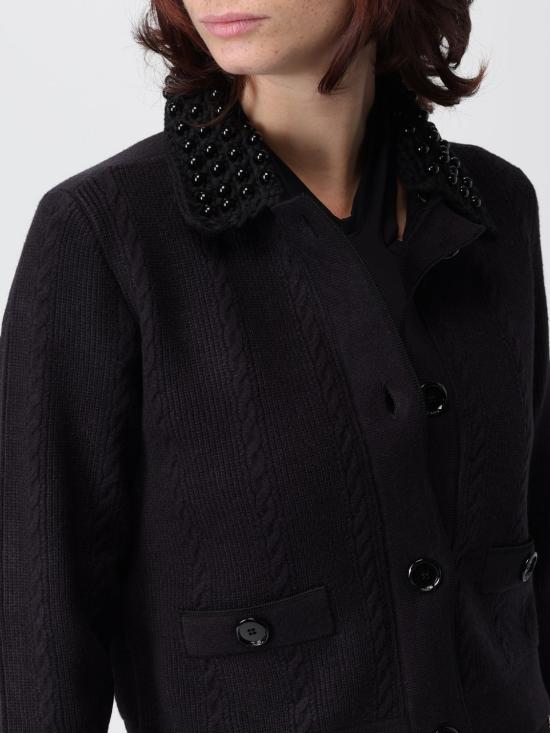 25FW 핑코 가디건 105485A2QZ Z99 Black - PINKO