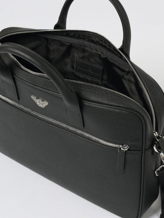 25FW 엠포리오 아르마니 브리프케이스 Y4P119Y138E 81072 Black - EMPORIO ARMANI