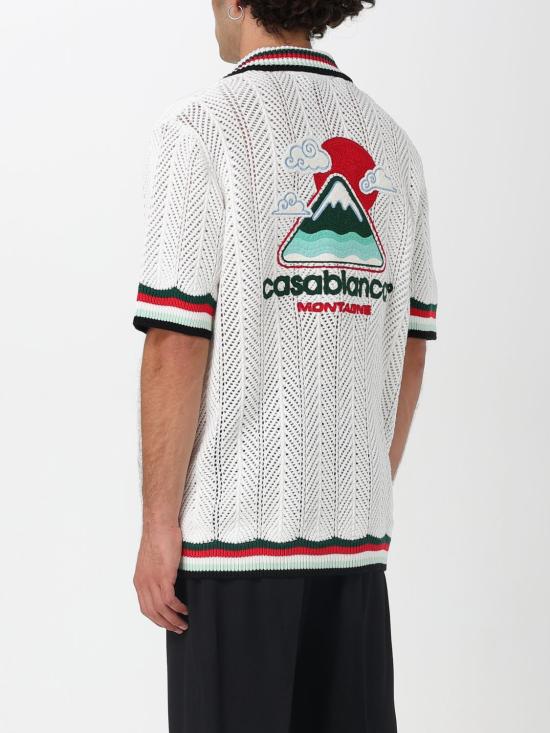 25FW 카사블랑카 반팔 셔츠 MPF25KW996 01 Multicolor - CASABLANCA