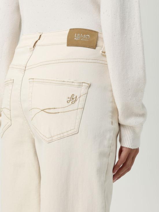 25FW 리우조 데님 팬츠 UF5135TS053 09041 White - LIU JO