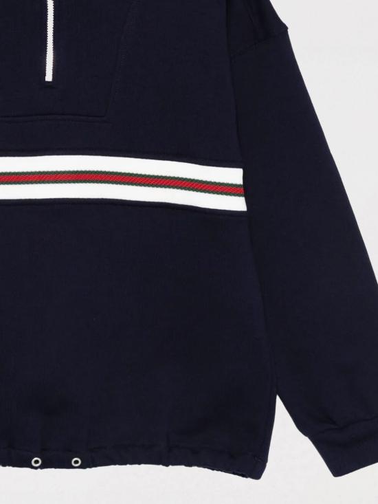 25FW [키즈] 구찌 풀오버 825176XJHAQ 4780 Blue - GUCCI